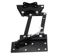 Hydraulic Lift up Tops Coffee Table Retractable Lifter Black | Cold Rolled Steel Build, Sensory Lock and Gas Rod Buffer, Smooth Operation for Home Project Use Random Style