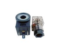 Hydraulic Lifting Solenoid Valve Coil Inner Aperture 13 Height 37 AC220V 110V DC24V 12V with Wire(AC220V)