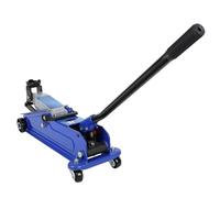 Hydraulic Low Profile Floor Jack 3 Ton 6000lbs, Lifting Range 5"-15.2", Twin Piston Pump Trolley Jack Garage Lifting Tool for Car Van Truck Trailer Auto Repairing Steel Heavy Duty Hydraulic Car Jack,