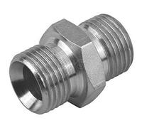 Hydraulic Male/Male Adaptor 3/8" BSP.