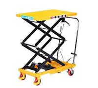 Hydraulic Manual Scissor Lift Table le Elevating Cart Adjustable Height 0.7 1.5M 150kg Load Capacity Portable Platform for Elevators Heavy Duty Lift Soluts