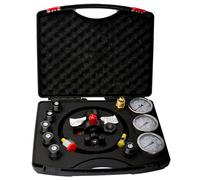 Hydraulic Nitrogen Pressure Test Kit - Complete Charging Solution with Multiple Gauges and Couplings for Accumulator Maintenance
