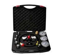 Hydraulic Nitrogen Pressure Test Kit with 3 Gauges, 7 Couplings, Gas Hose for Accumulator Charging and System Testing