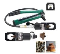 Hydraulic Nut Splitter with Hand Pump for Easy Removal of Rusty Screws and Nuts, Durable Cutter Breaker with Large and Small Blades for Efficient Job