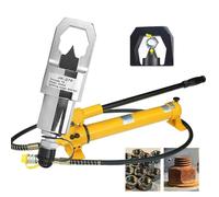 Hydraulic Nut Splitter with Hand Pump, Nut Removal Tool for Rusty Screw Nuts, Efficient Nut Separator for Heavy-Duty Applications