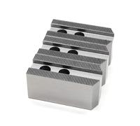Hydraulic Oil Pressure Chuck Soft Claw 5 6 8 10 inch 60/90/120 Degree Standard 3 Jaws for Mechanical CNC(5 inch 90 Degree)