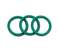Hydraulic Oil Seal Washer,10pcs O-Ring Fluororubber Rubber Sealing Gaskets, Green FKM O Rings Oil Resistance(41MM*3.1MM)(6MM*1MM)