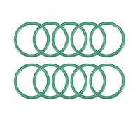 Hydraulic Oil Seal Washer,10pcs Thick 3.53mm FKM O Ring Gasket, Fluorine Rubber Washer Fluororubber O-Shape Sealing Ring(7.52mm)(4.34mm)