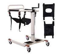 Hydraulic Patient Lift Patient Lift Patient Lift for Home Transfer Lift Wheelchair Shower Wheelchair, Self-Service Patient Lift Transfer Machine with Soft Cushion,Portable Patient Lift for C