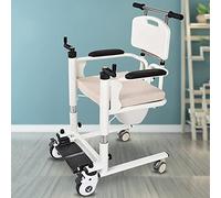 Hydraulic Patient Lift Patient Lift Wheelchair for Home,360°Universal Wheel,Home Shifter for Nursing Paralyzed Elderly,Disabled People Manual Wheelchair