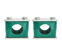 Hydraulic Pipe Clamp 2PCS Plastic Pipe Clamps Standard Metric Tube Hose Clips for 12.7mm Outer Diameter Pipe