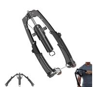 Hydraulic Power Chest Press Machine,all-in-one Adjustable Hydraulic Arm Exerciser Twister Bar,capable of Withstanding 200kg and Arm Strength Device with Pulley,suitable for Different Training Stages-A