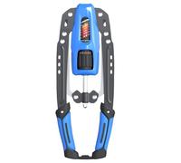 Hydraulic Power Twister, Adjustable Resistance 10-200kg, Dual Carbon Steel Construction, Ergonomic PU Handle for Full-Body Workout, Foldable with Hook Storage