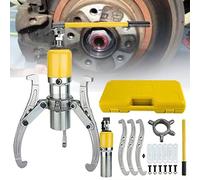Hydraulic Press Tool for Wheel Bearing Hub Removal - 3 Jaws Design, 20T Capacity for Efficient Pulley Gear and Motor Hub Splitting