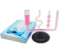 Hydraulic Pressure Experiment Kit - Physics Mechanics Liquid Fitting, Educational Instrument for Fluid Lab