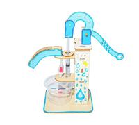 Hydraulic Pump Model Atmospheric Pressure Pneumatics Physics Experiment Set | Hands-On Water Pressure Assembly Set, STEAM Educational Lab Apparatus for Student Classroom Homeschool Science Fair Projects