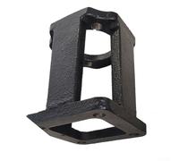 Hydraulic Pump Mount Bracket for Wood Log Splitter Fits 5-7 for HP Engines for Huskee Splitmaster Speeco and for OregonUnits Sturdy Sand Steel Cast Iron Black