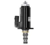 Hydraulic Pump Solenoid Valve Alloy Steel Excavator Solenoid Valve Replacement KOBELCO SK200 8