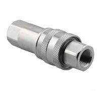 Hydraulic Quick Connect Coupler Carbon Steel Set G1/4 Female Threaded Pipe Fitting for Reliable Connections in Hydraulic Systems and Tools