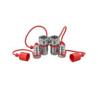 Hydraulic Quick Coupler ISO7241-A Steel Fittings NPT 1/2 /4 3/8