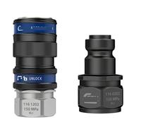Hydraulic Quick Couplers CE-JN 116 Ultra-high Pressure Quick Coupling The Universal Flat Face Quick Connect Fittings Original