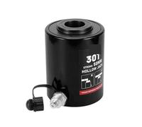 Hydraulic Ram, Hydraulic Hollow Plunger Jack 30ton 50mm Hollow Plunger Hydraulic Hollow Cylinder RCH-3050 Hydraulic Lifting Maintenance for Long-Term Use