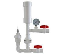 Hydraulic Ram Pump for Irrigation, Self-Lifting Water System, Auto-Flow Drive, Durable Low-Maintenance Design, High Lift Capacity, Easy Setup for Forest Terraces