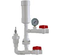 Hydraulic Ram Water Pump for Mountain Irrigation, Self-Lifting Hammer Pump, No Electricity/No Fuel Required, Automatic High-Lift Water Pump for Agriculture & Forestry (25 Type)