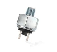 Hydraulic Rear Brake Light Switch for Motorcycle Series, Brass And Tinned Copper Replacement Part Number for DS-272191 Compatible with Motorcycle Series(Silver)