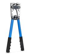 Hydraulic Rebar Cutter, HX-50B Crimping Plier Heavy Duty Wire Lugs, Terminals,Copper Crimper Tool AWG10,8,6,4,2,1/0,Cutting Power(HX-50B 60PCS Kit)