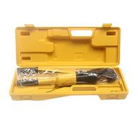 Hydraulic Rebar Cutter Tool Bar Cutter Manual Rebar Cutter Steel Rod Cutting Tool Hydraulic Bolt Cutter 8 Ton 4mm-16mm Hydraulic Cutter Steel Cutter Hydraulic Bolt Cutter with Box, Yellow