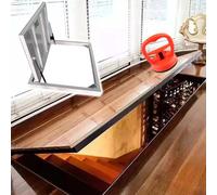 Hydraulic Recessed Access Door - Durable Access Panel for Easy Entry to Basements Decks & Wine Cellars - Secure & Convenient Solution for Homeowners & Builders