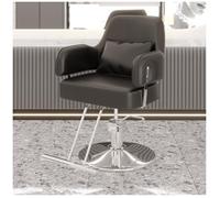 Hydraulic Salon ChairBarber Chair with Adjustable Height Comfortable Backrest & Armrest Waterproof Design for Hair Stylists Ergonomic Hairdressing Stool