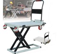 Hydraulic Scissor Lift Trolley with 300Kg Capacity, Ideal for Warehouse and Workshop Use