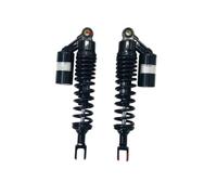 hydraulic shock For Scooter ATV Quad Black Yellow | 2pcs Universal 320mm/340mm/355mm Motorcycle Shock Absorber Rear Suspension For Scooter ATV Quad Black Yellow
