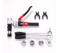 Hydraulic Sliding Press Tool Kit, Pex Pipe Expander & Sliding Fitting Crimper Set, With 16/20/25/32mm Mold, 22kn Crimping Force, For Underfloor Heating Installation