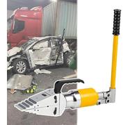 Hydraulic Spreader Tool Integral Hydraulic Flange Spreader,10T Integral Flange Expander Portable Wedge Expander Splitter Maximum Opening 81 Mm for Emergency in Case of Road Accidents