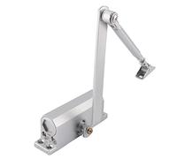 Hydraulic Spring Door Closer, Automatic Heavy Duty Overhead Door Closer with Adjustable Arm, 25-45kg Fire Proof Safe Door Opener Closer Home Positioning Spring Door Closer for Home or Commercial Use
