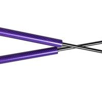 Hydraulic Spring Spacer For Suzuki For Vitara For Escudo 4th LY 2015-2024 Modify Gas Struts Front Hood Bonnet Hydraulic Damper Shock Lift Support Rod(Purple Carbon Fiber)