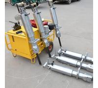 Hydraulic Stone and Concrete Splitter Machine for Precise Static Demolition, Portable Rock Breaking Equipment Designed for Mining Operations, Road Building, Structural Removal and Quarry Cutting