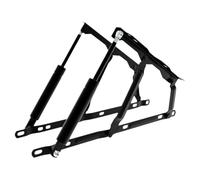 Hydraulic Storage Bed Lift Mechanism Kit, 2X Iron Gas Spring Hinge, 75kg Load Capacity, 20.87inch Length for Mattress Box, Storage Beds, Ottomans