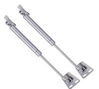 Hydraulic Support, 2 Pcs Automatic Lid Stay,Pneumatic Arms,Hydraulic Spring Telescopic Gas Strut for Kitchen Cabinet Hinges Cupboard Door Toy Box(50N)
