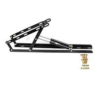 Hydraulic Support rods for Furniture Cabinet Doors 1 Pair Pneumatic Bed Lifting Mechanism for Heavy Boxes Gas Springs Furniture Hinges Folding(61cm/24in)