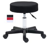 Hydraulic Swivel Salon Spa Stool Height Adjustable Facial Massage Tattoo with 3 Changeable Seat Covers