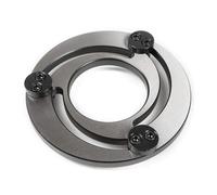 Hydraulic Three-Jaw Chuck, 4-15 Inch Adjustable Steel Soft Jaw Boring Ring for CNC Lathe, 6in Bore Diameter, Precision Machining Tool