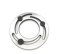 Hydraulic Three Jaw Chuck, Hydraulic Chuck Boring Jaw Trimmer Forming Ring 4-12 inches(5 Inches)