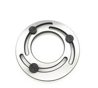 Hydraulic Three Jaw Chuck, Hydraulic Chuck Boring Jaw Trimmer Forming Ring 4-12 inches(He is a Size 10.)