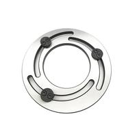 Hydraulic Three Jaw Chuck, Hydraulic Chuck Soft Jaw Boring Ring Multiple Sizes(12)