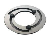Hydraulic Three jaw Chuck, Hydraulic Three Jaw Chuck Boring and Forming Ring for Claw Trimmer 5-15 Inches(5 Inch Claw Trimmer)
