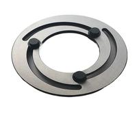Hydraulic Three jaw Chuck, Hydraulic Three Jaw Chuck Boring and Forming Ring for Claw Trimmer 5-15 Inches(6 Inch Claw Trimmer)